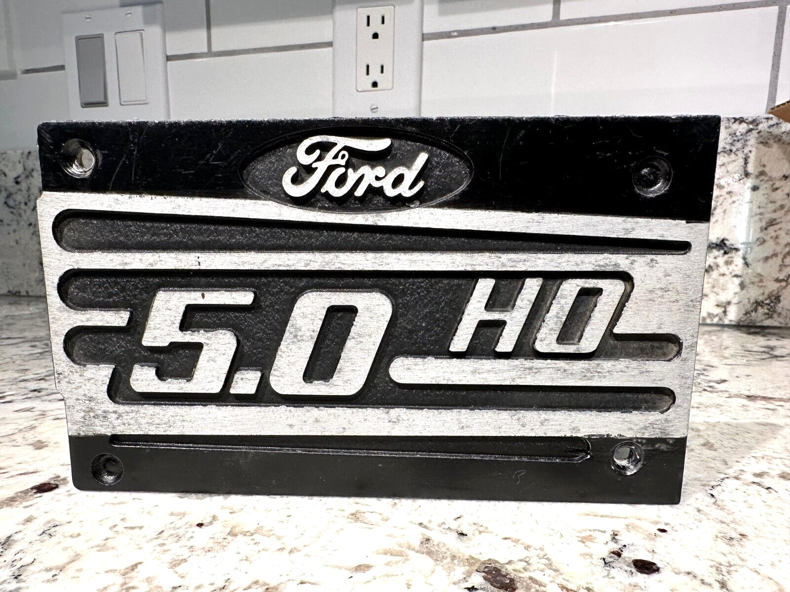 FORD MUSTANG GT 5.0 HO Factory Intake Plaque Cover F1SE-9E434-AB Vintage 94-95