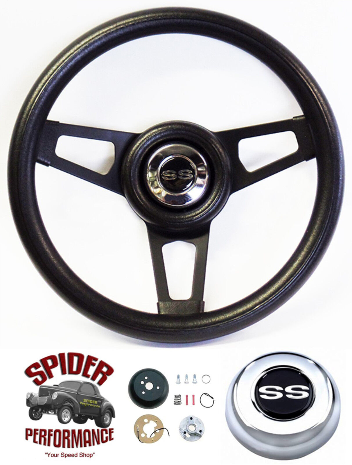 1969-1989 Chevrolet steering wheel SS 13 3/4\