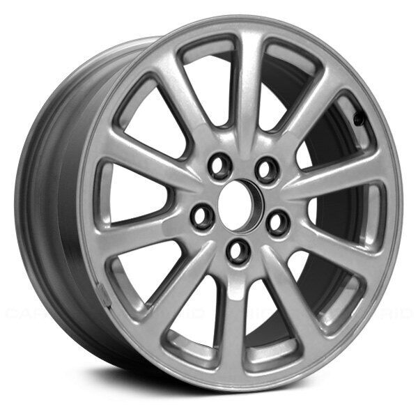 Wheel For 2005 Buick Terraza 17x6.5 Alloy 10 I Spoke 5-114.3mm Silver Offset 52