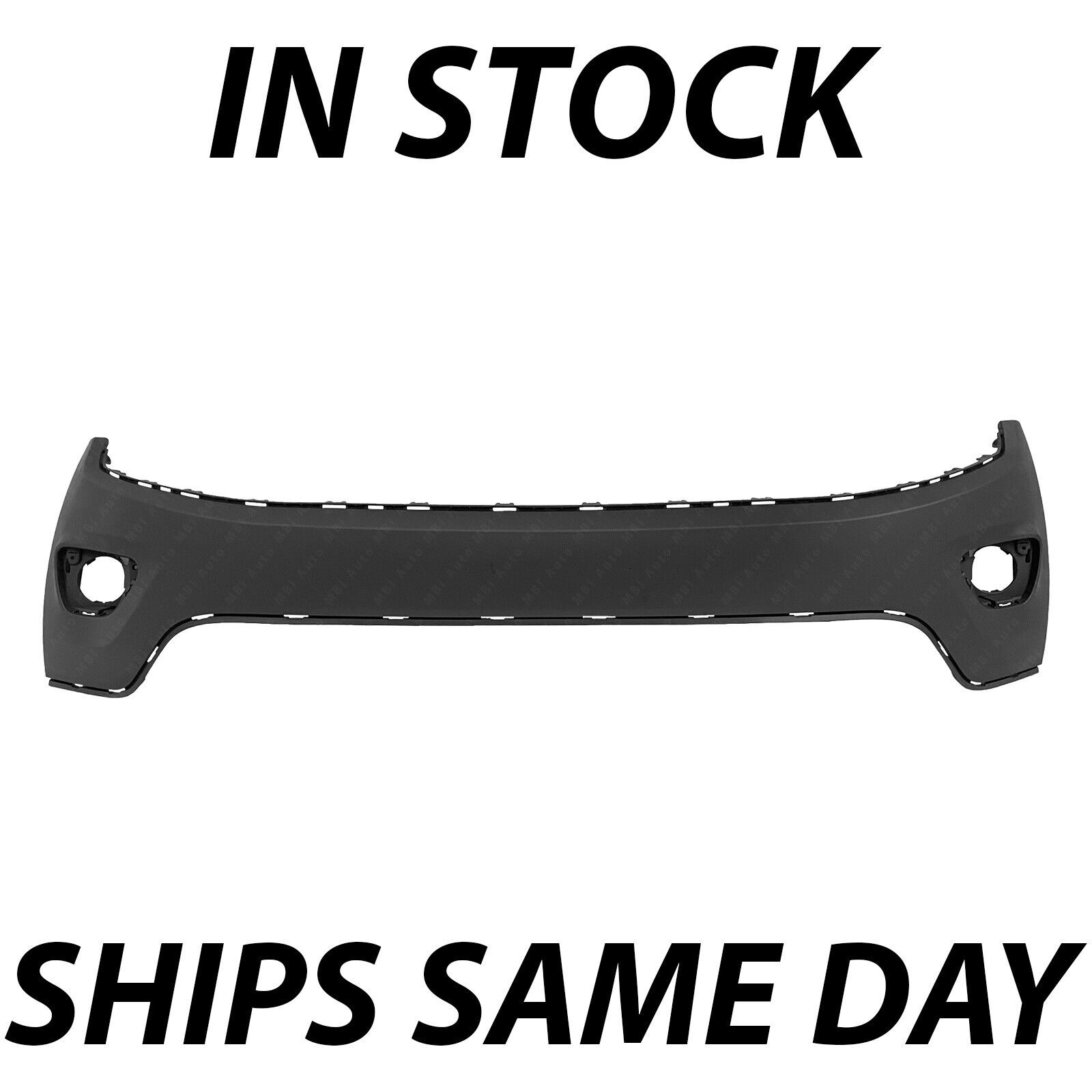 NEW Primered - Front Upper Bumper Cover for 2014 2015 2016 Jeep Grand Cherokee