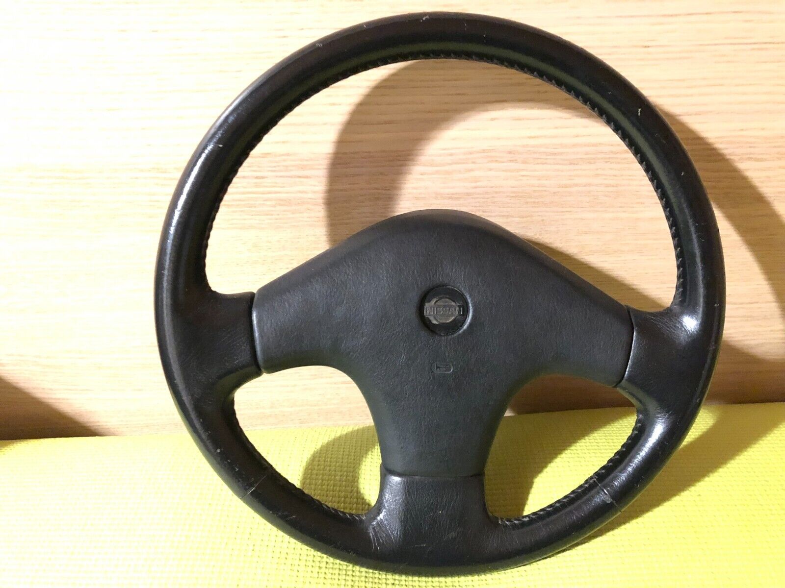 Nissan Silvia genuine Steering Wheel Rare JDM S13 S14 S15 180SX 240ZX