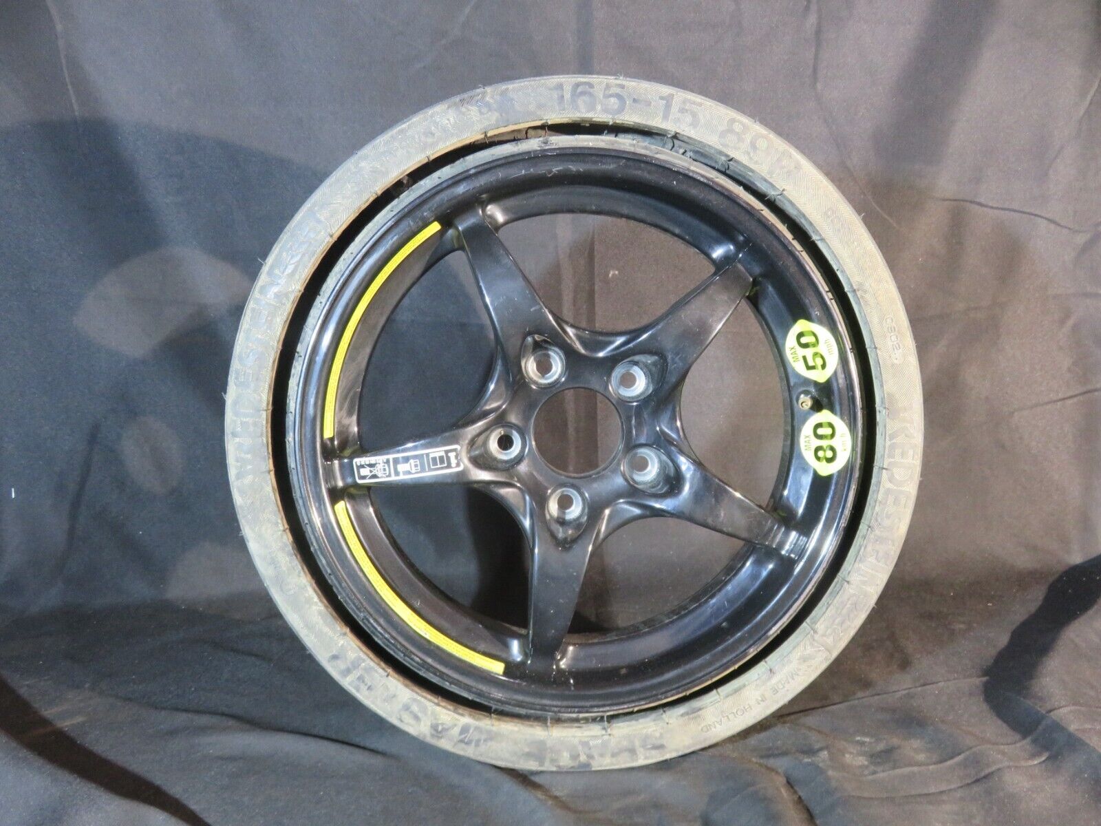 Mercedes  SLK320  Wheel Rim Spare  4,5 B  X 15 H2  ET 12  01 04   A2034005400