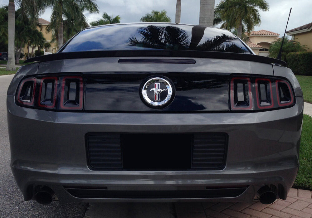 2013 - 2014 Mustang precut full Rear vinyl smoked tinted taillights 11 pieces