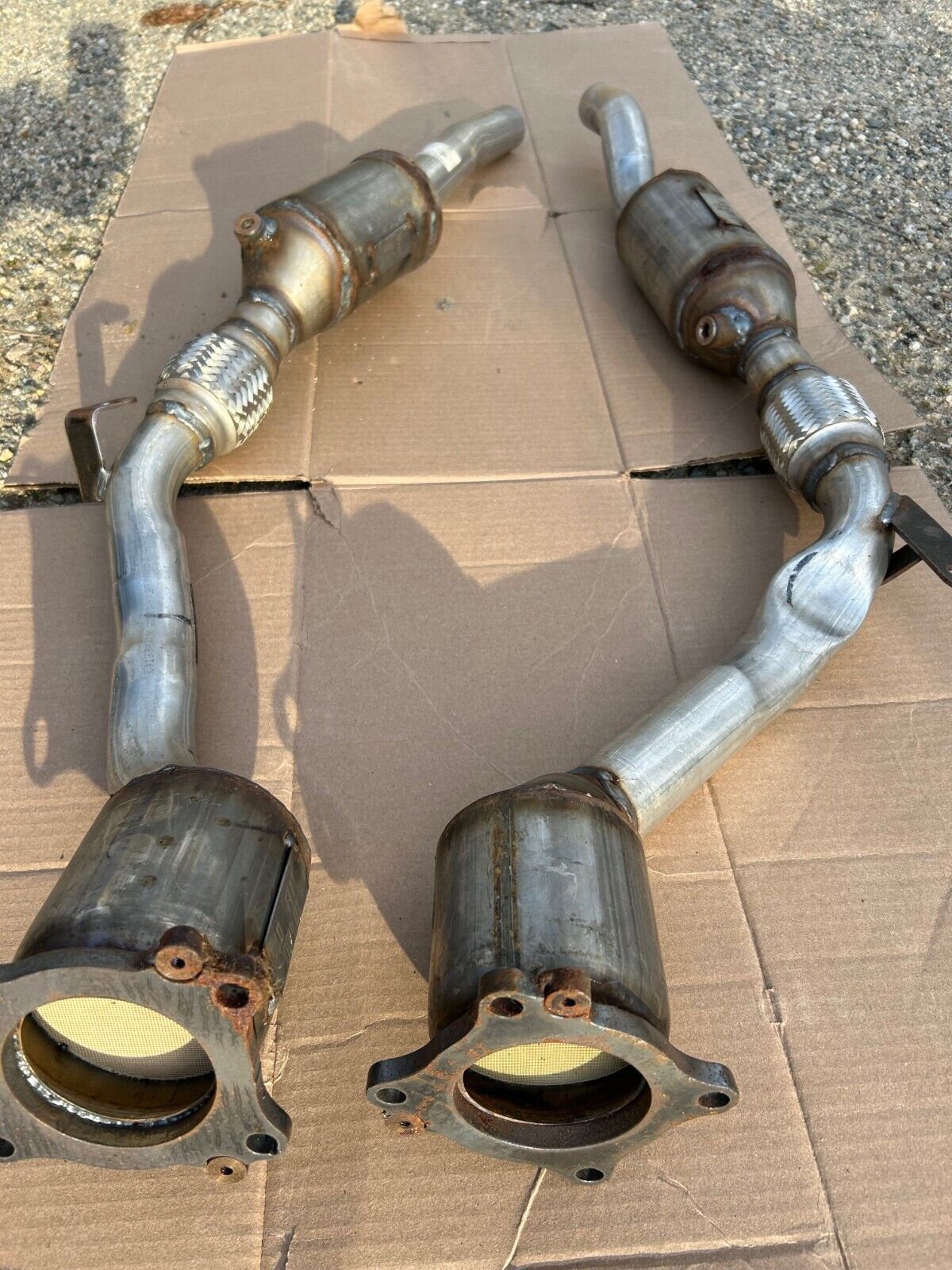 New audi allroad quattro 2.7L V6 (BEL)  right and left side catalytic converters