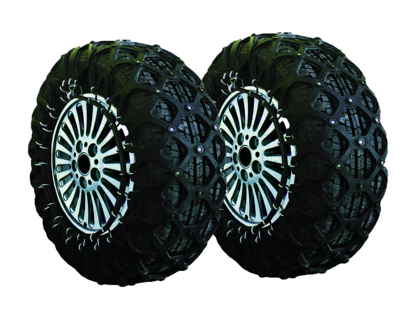 Anti Slip Natural Rubber Snow Tire Chain fits 215/70R17, 235/65R17, 245/55R19