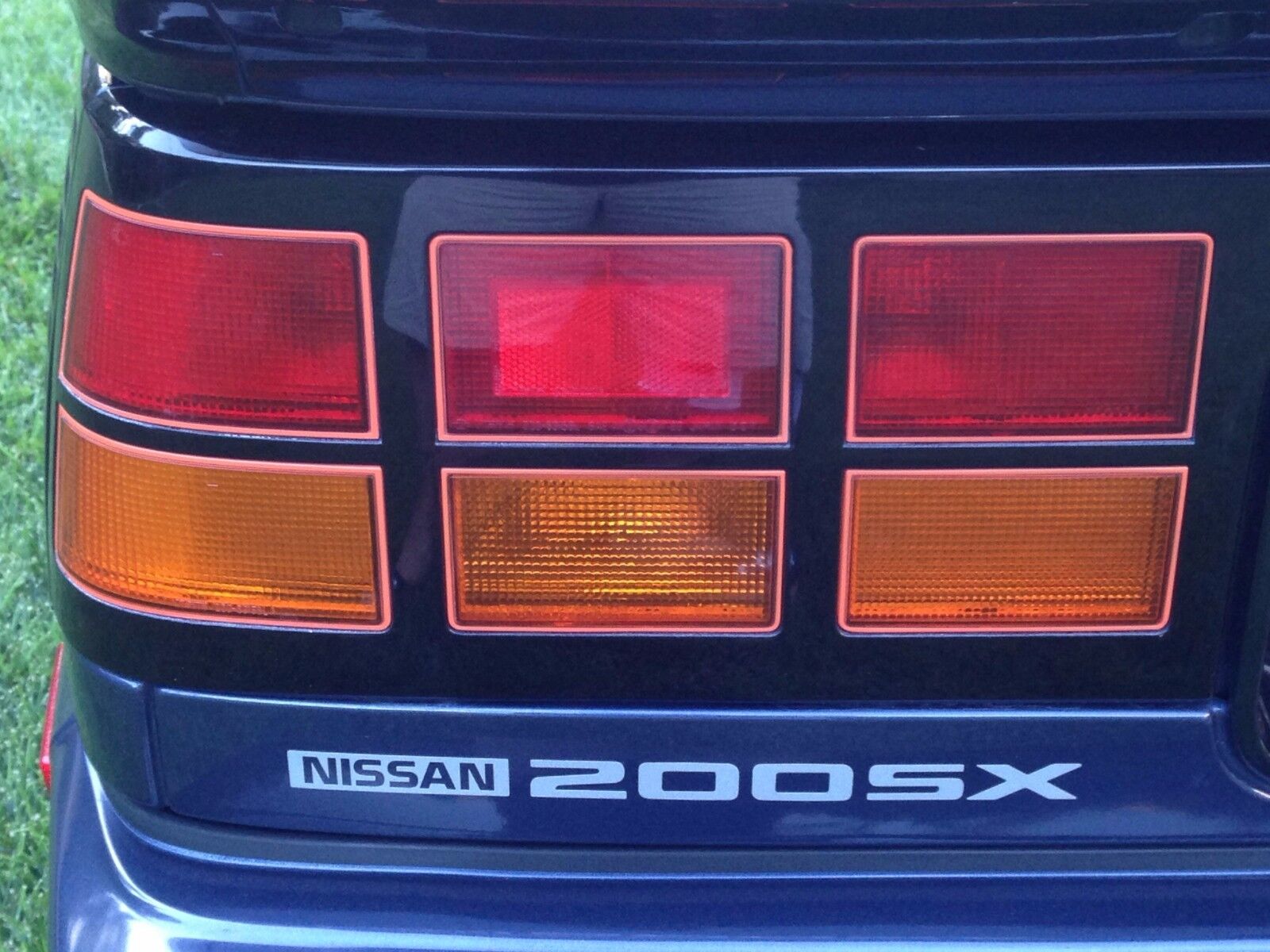 New 1984-1989 200SX Rear Badge Decal S12 TURBO SE V6 XE