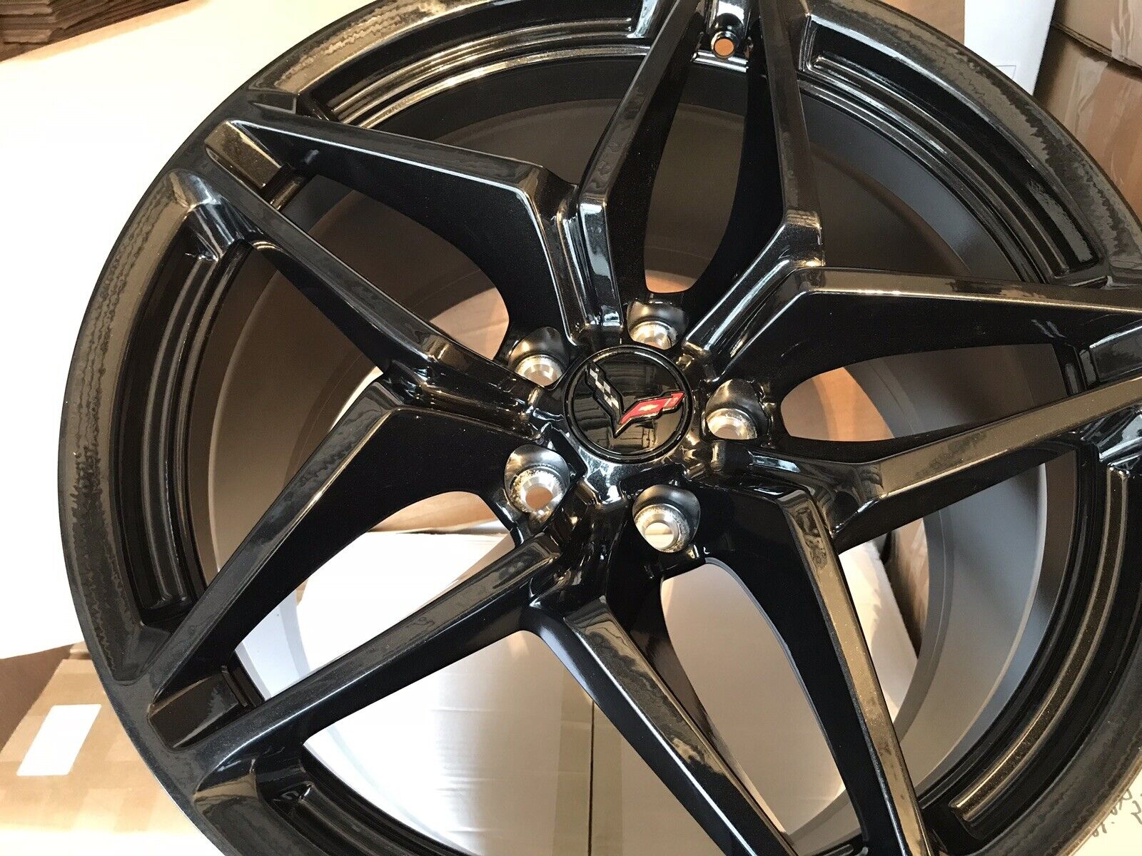 Corvette Gm ZR1 Black Carbon Wheels C7  2019 19/20