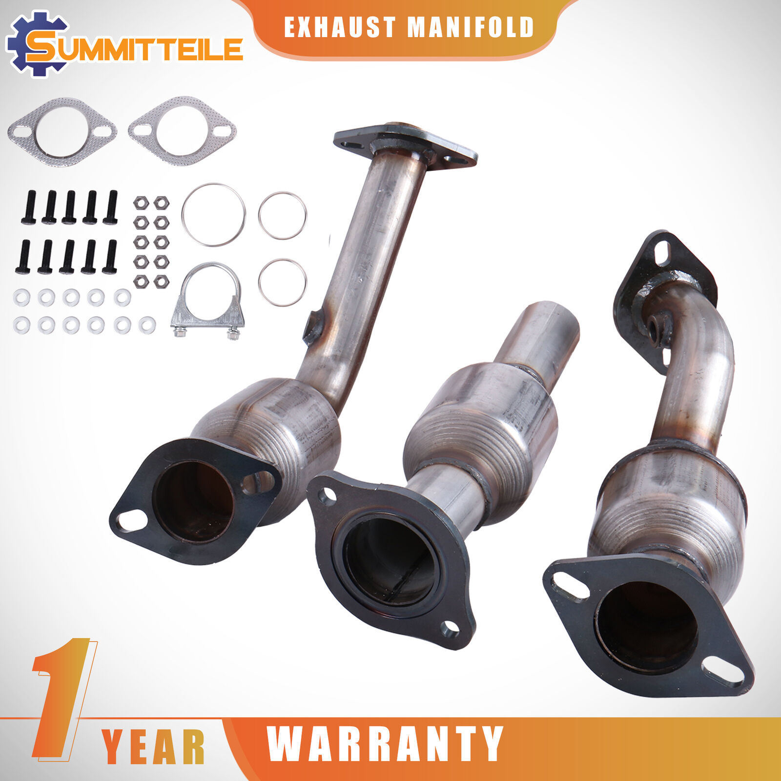 Exhaust Manifold Catalytic Converter & Kits For 05-07 Ford Freestyle D/S P/S AWD