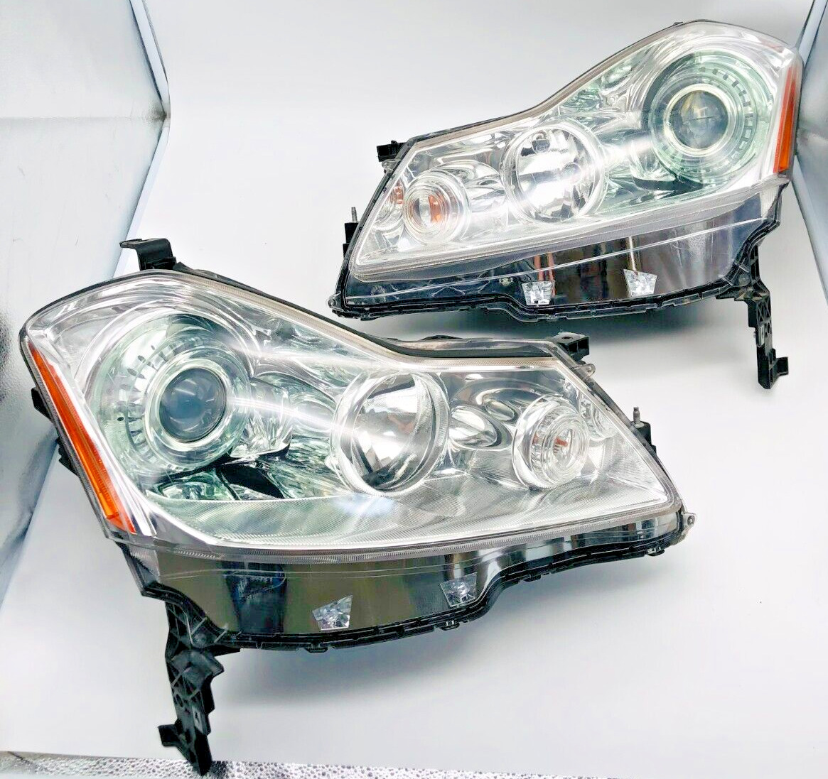 NISSAN FUGA Y50 GT Infiniti M35 M45 Genuine Headlights Head Light LAMP HID SET