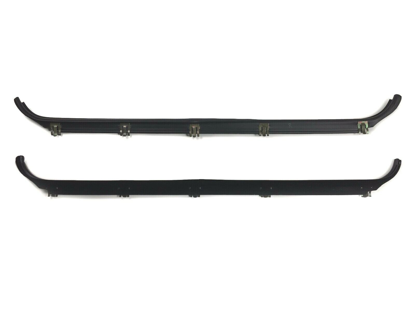 1987-1996 Ford F250 F350 crew cab rear door outer window sweep belt