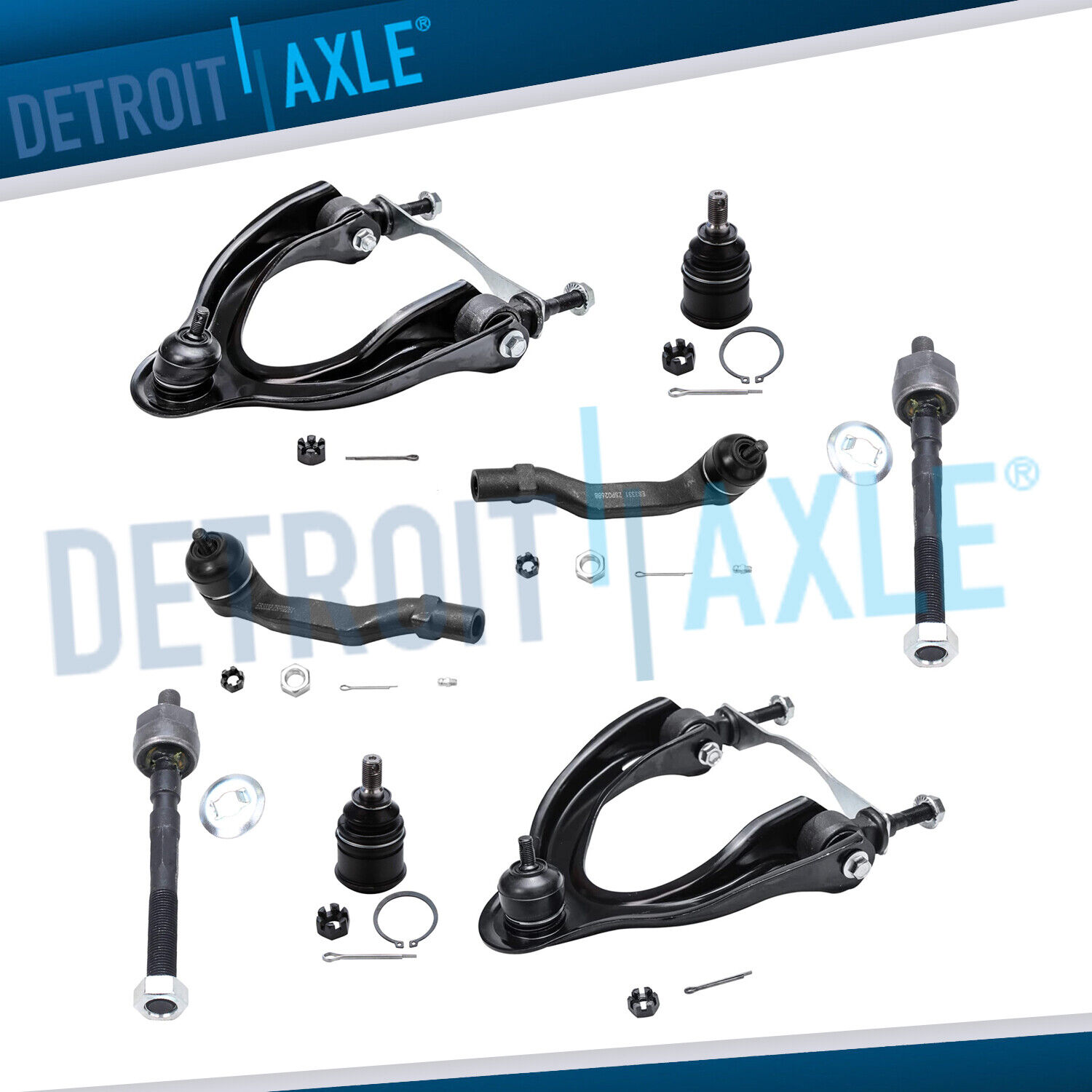 New 8pc Front Control Arms + Suspension Kit For Honda Civic Acura