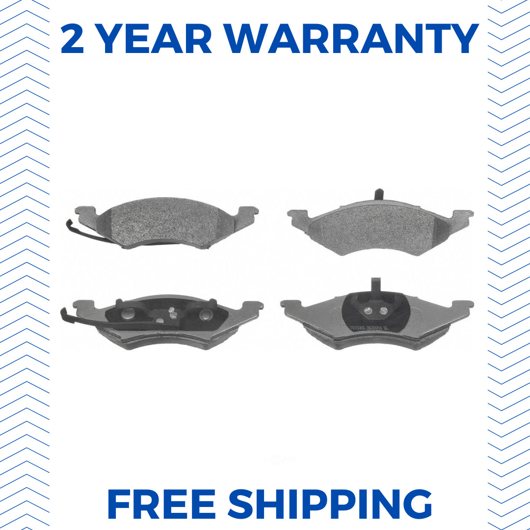 1982 - 1989 Ford Escort Tempo Front ThermoQuiet Disc Brake Pad Set Wagner MX257