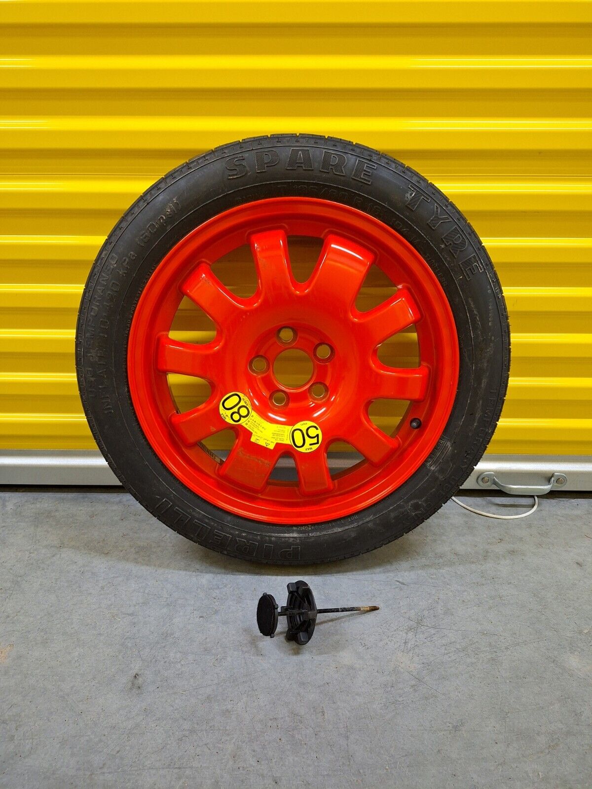 2010-2019 Jaguar XJ Emergency Spare Tire Wheel Rim Donut T135/80R18