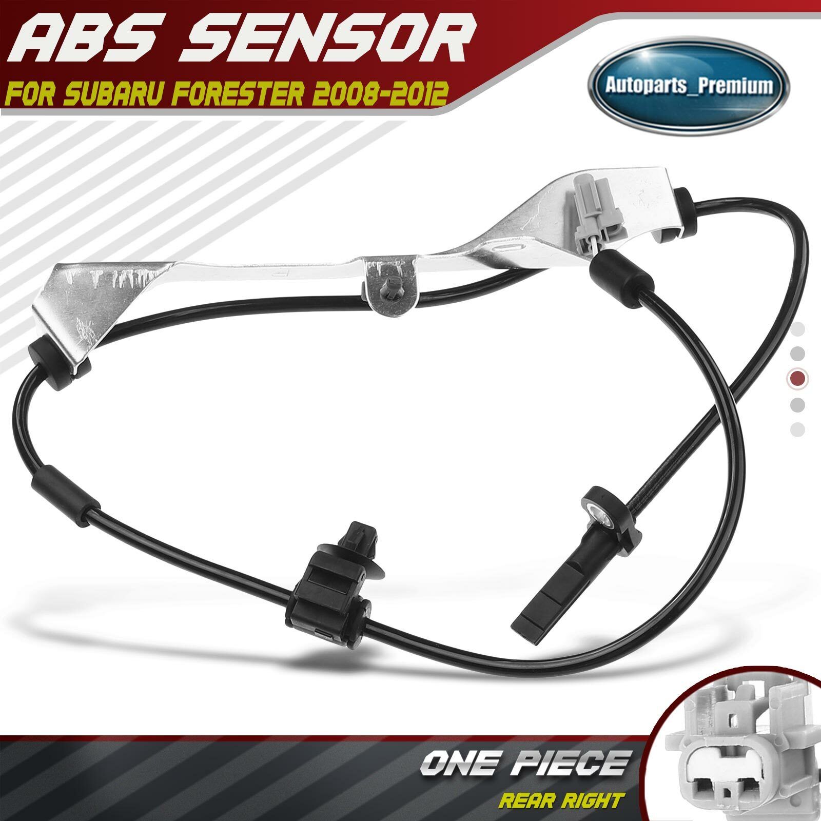 ABS Wheel Speed Sensor for Subaru Forester 12/2007-10/2012 Rear Passenger Right