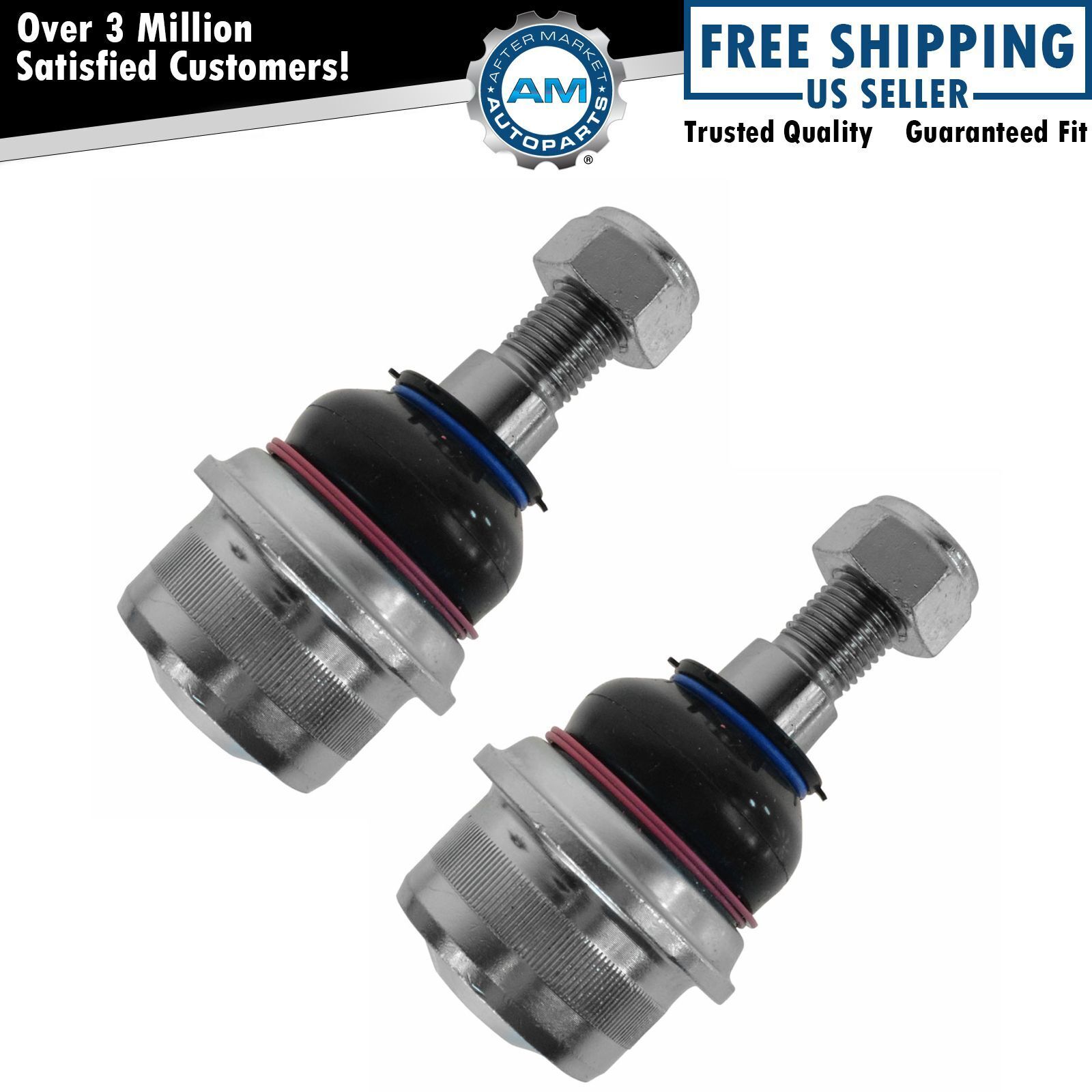 Front Lower Ball Joints Left & Right Pair Set for Mercedes Benz CL/E/S/SL Class