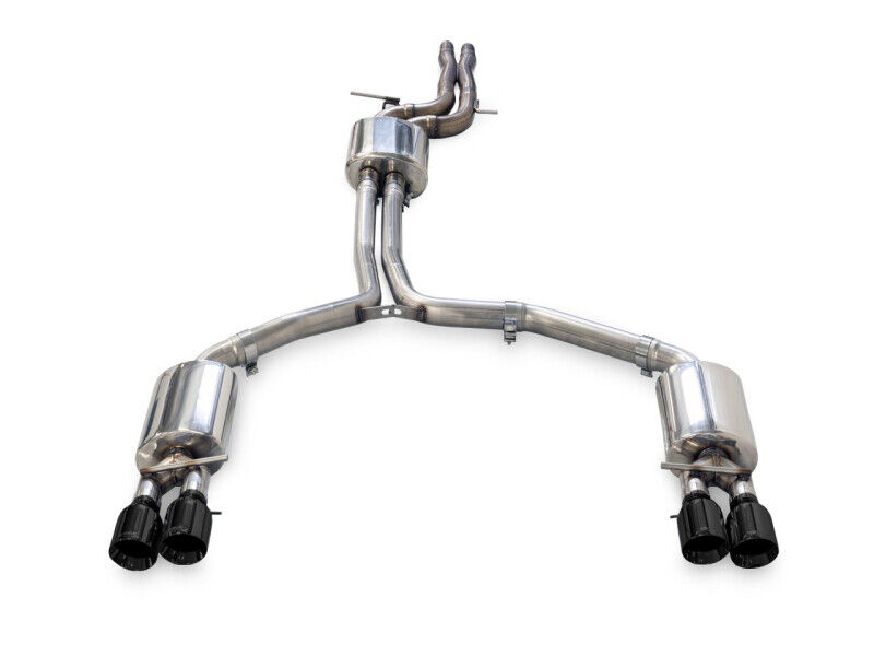AWE Tuning Fits Audi C7.5 A6 3.0T Touring Edition Exhaust - Quad Outlet Diamond