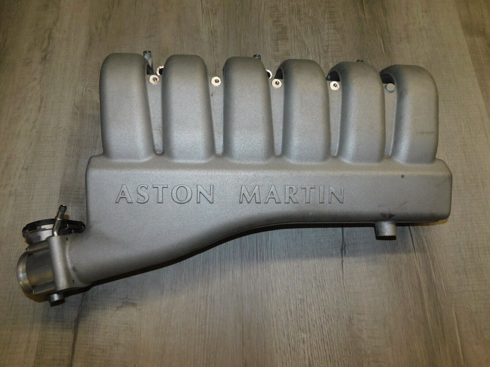 2007 ASTON MARTIN DB9 LEFT INTAKE MANIFOLD OEM# 4G4E-9424-KA