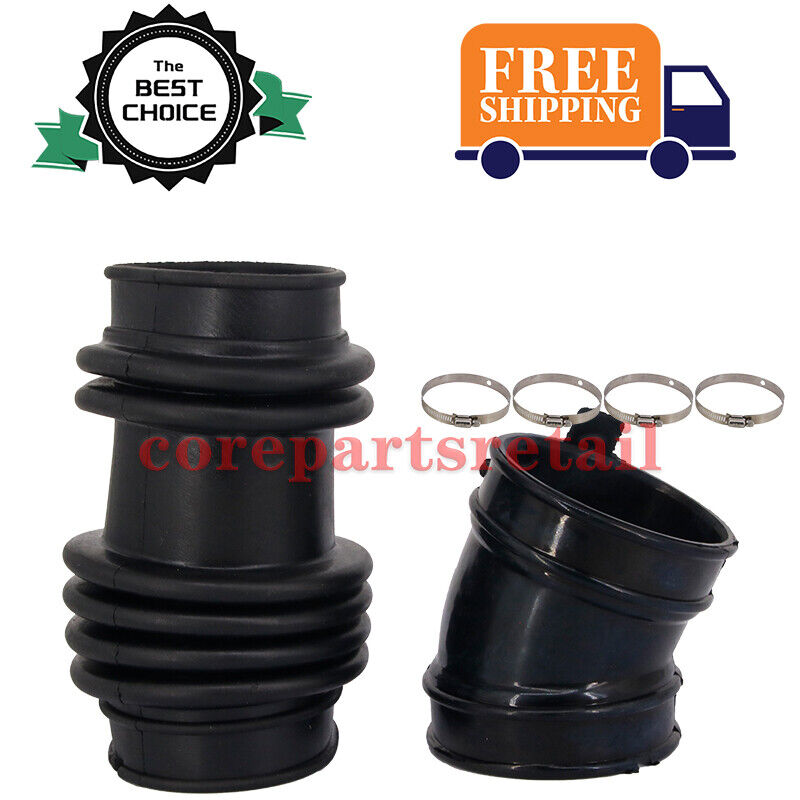 2pcs Air Intake Hose Tube Duct Boots 16576-CG00A For INFINITY FX35 3.5L V6 03-08