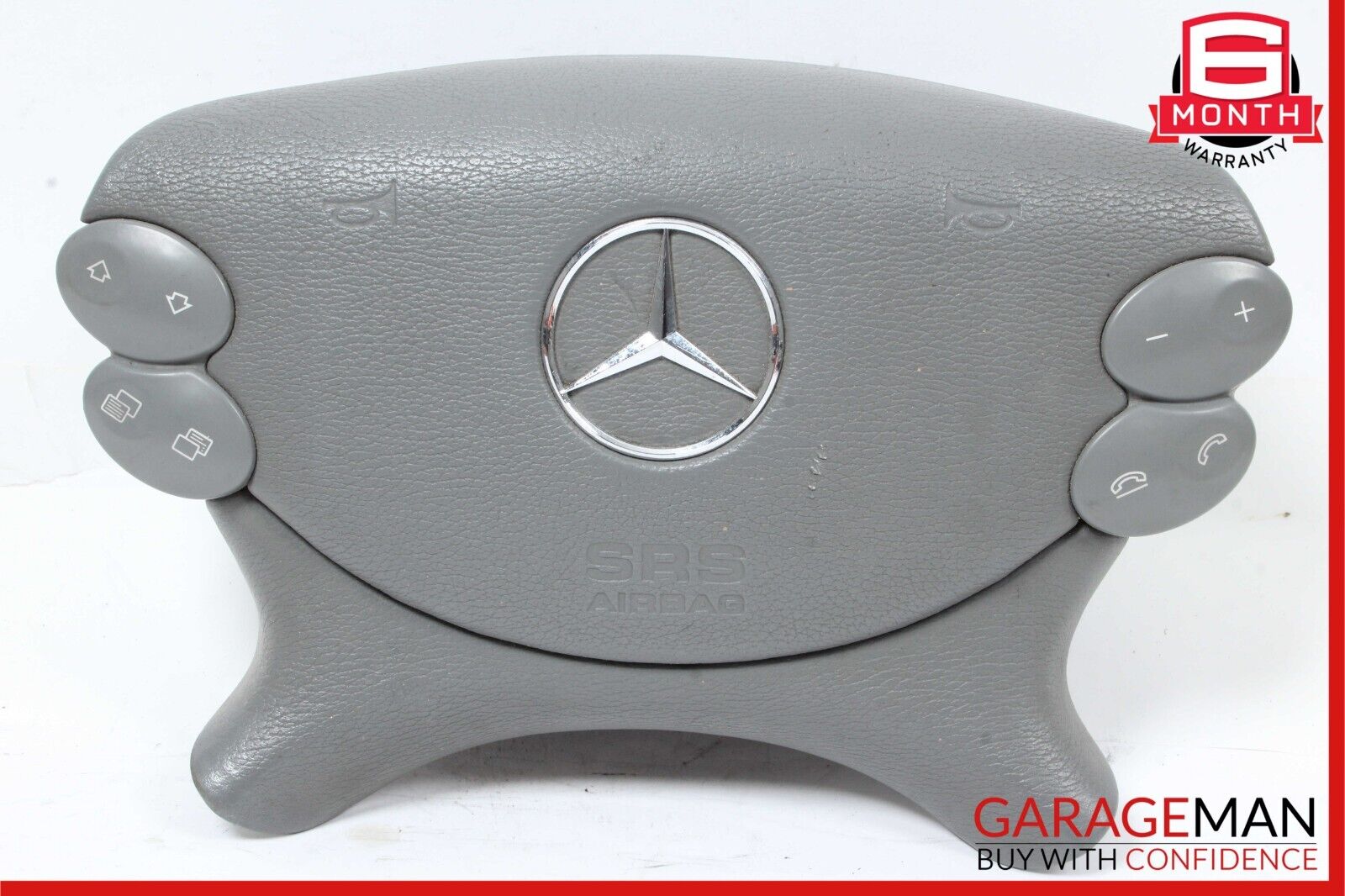 03-12 Mercedes SL500 CLS500 E350 G55 AMG Steering Wheel Airbag Air Bag Gray