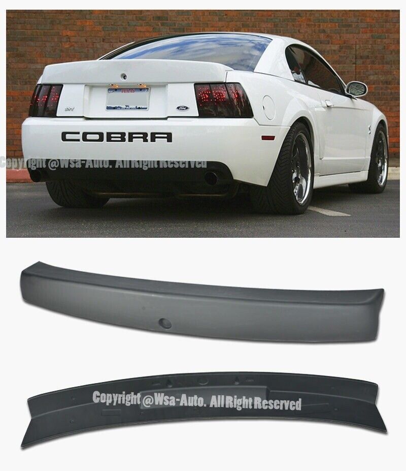 CBR STYLE REAR WING TRUNK SPOILER FOR FORD MUSTANG 99-04  W/ NO BRAKE LIGHT