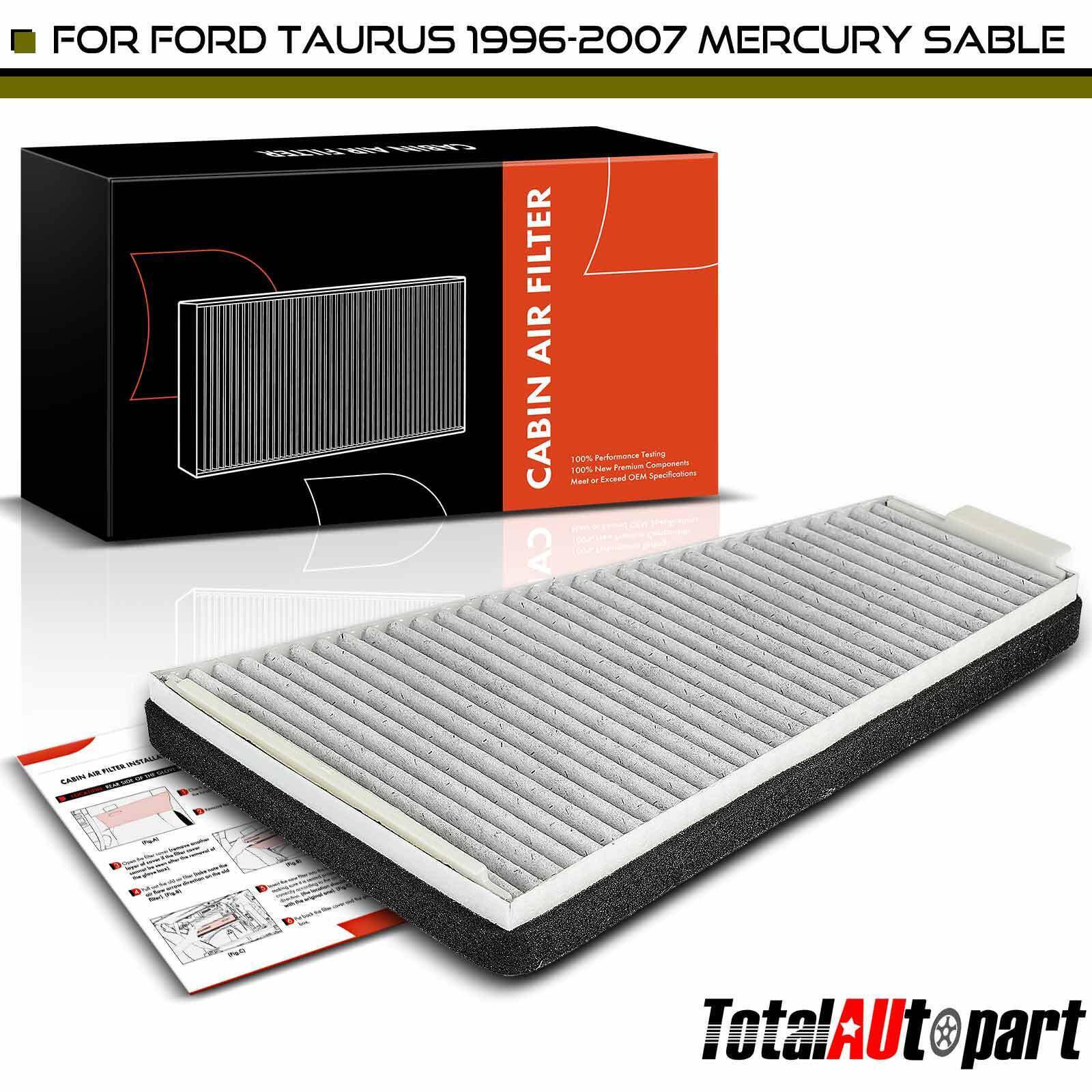 Activated Carbon Cabin Air Filter for Mercury Sable Ford Taurus 96-07 Under Hood
