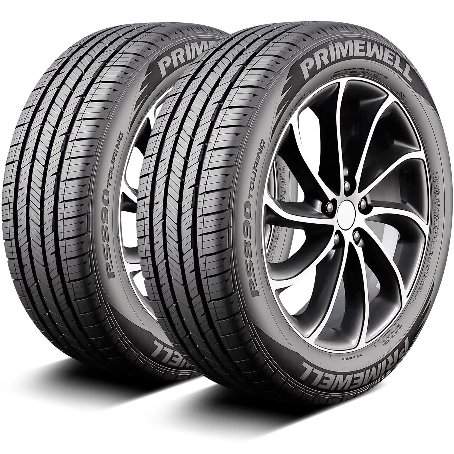 2 Tires Primewell PS890 Touring 195/60R15 88H AS A/S All Season