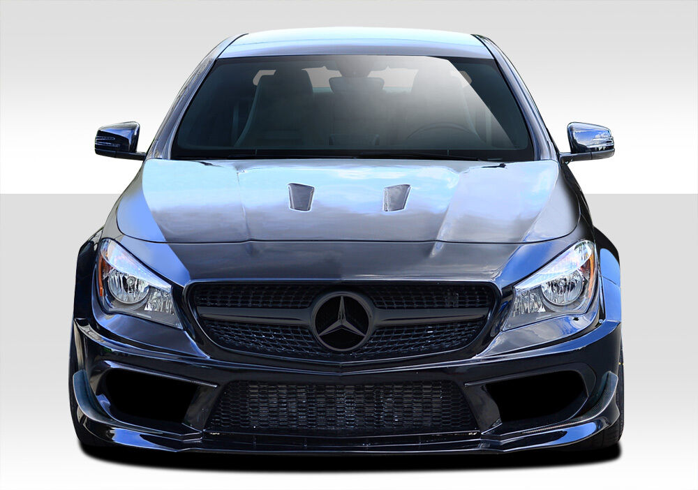 FOR 14-15 Mercedes CLA Class Black Series Look Wide Body Front Bumper 112011