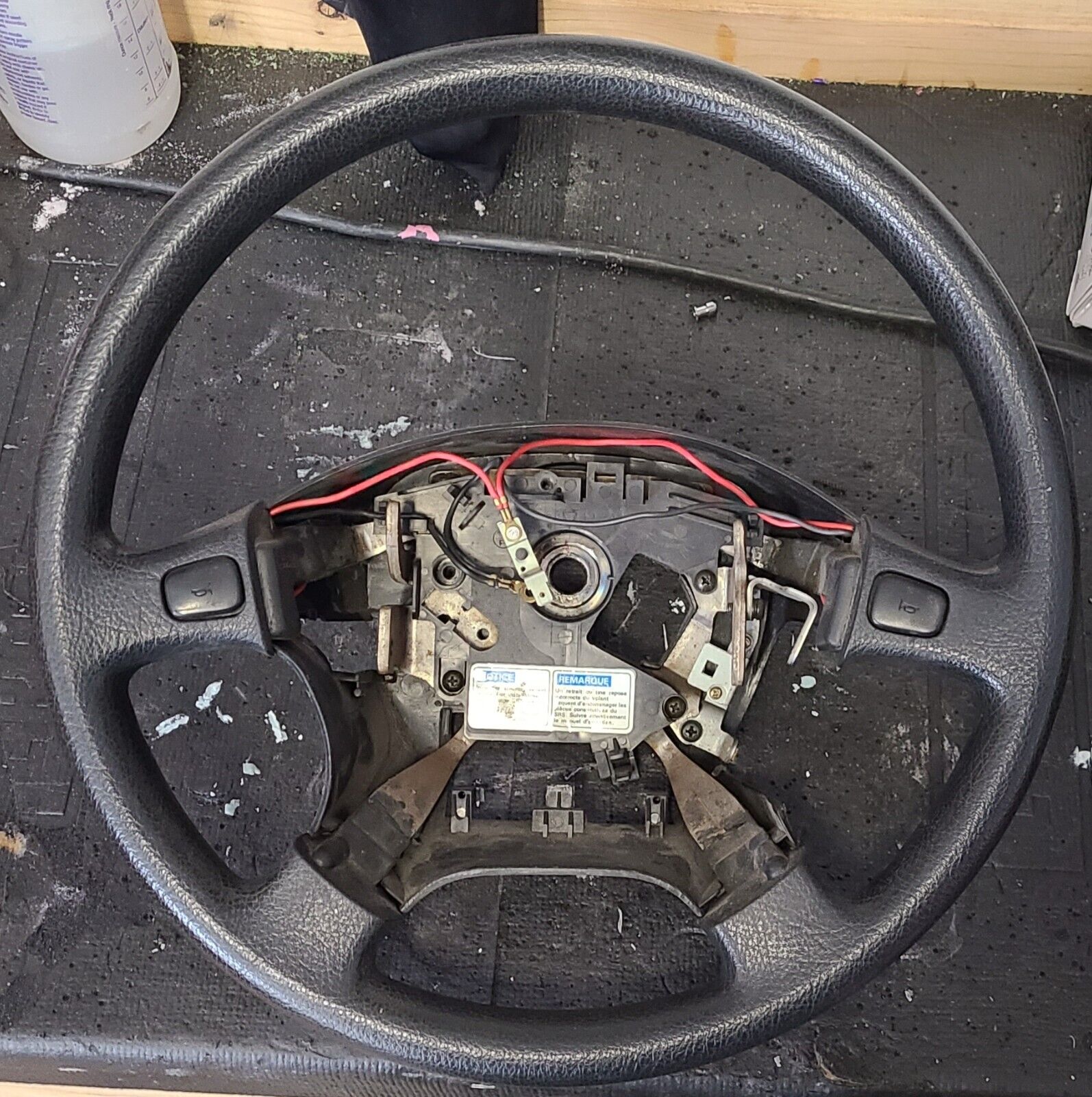 Genuine OEM Honda Del Sol Steering Wheel. Fits 93 - 97 Honda Del Sol