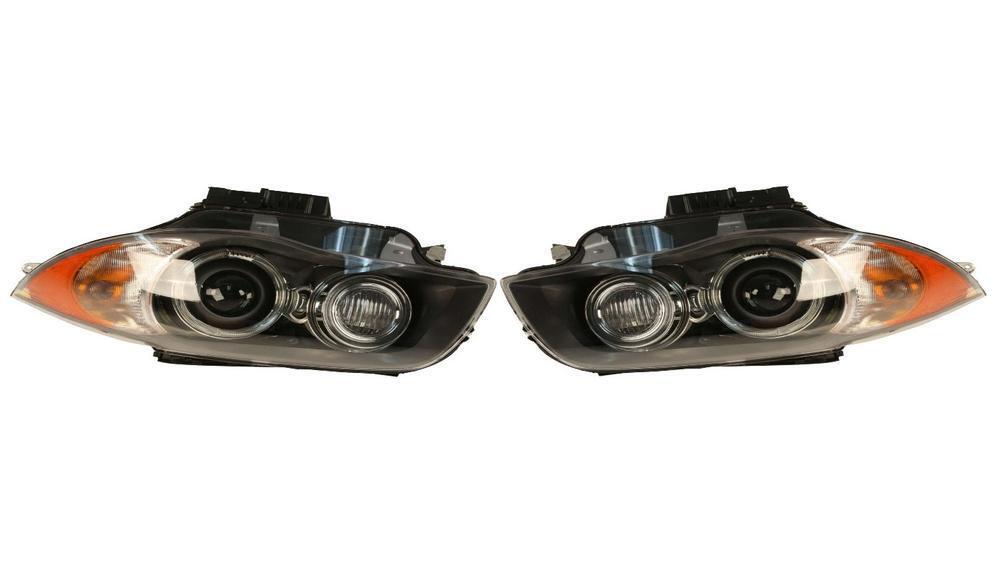 Valeo Pair Set of Left & Right Xenon Headlights Assemblies For BMW E82 E88 128i