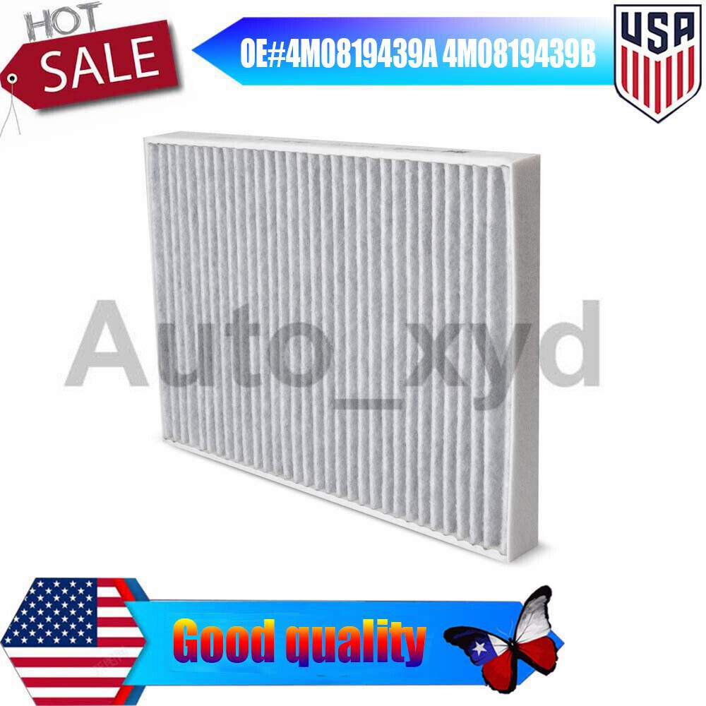 1X New Cabin Air Filter 4M0819439A For PORSCHE CAYENNE AUDI SQ8 SQ7 S7 S4 RS5