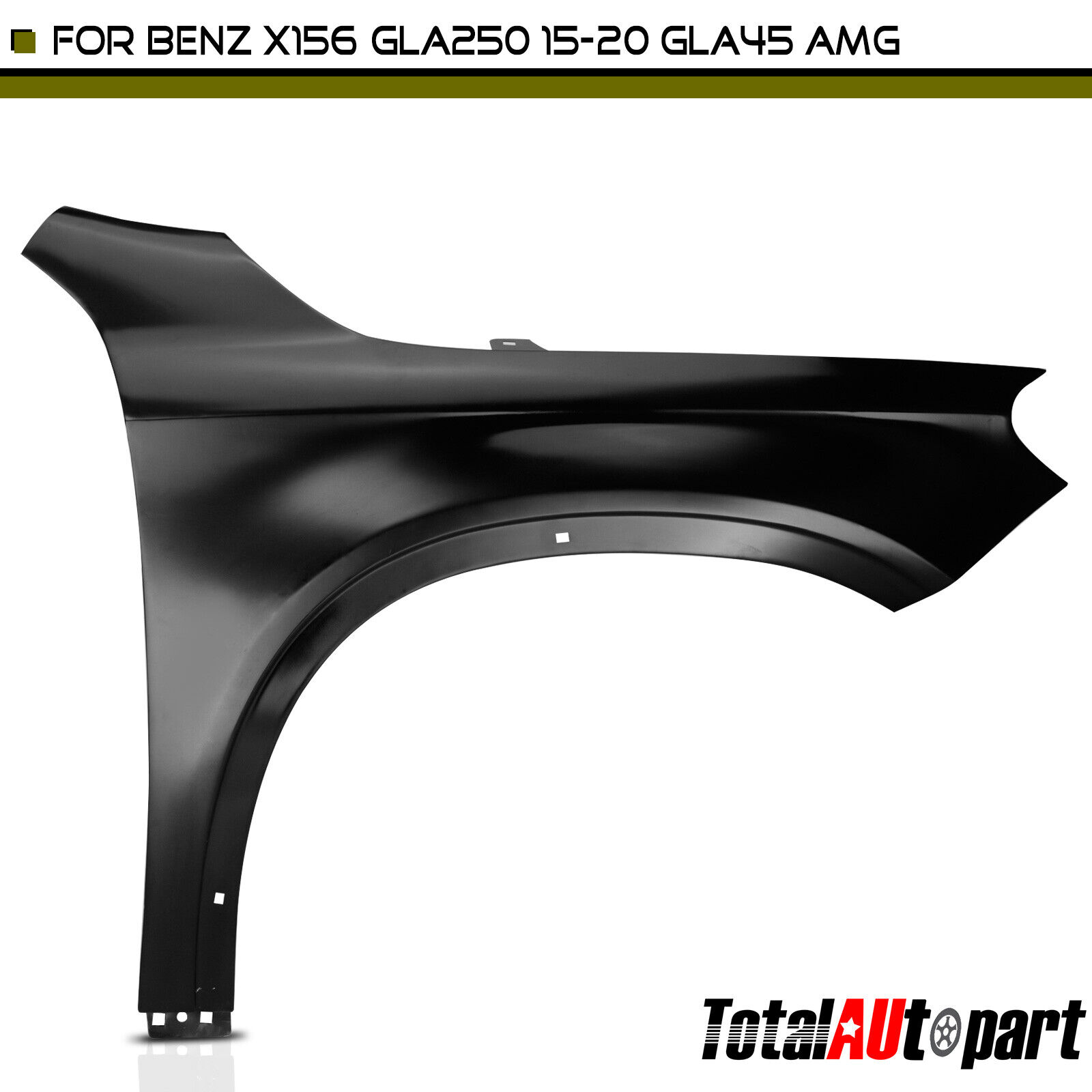 Fender for Mercedes-Benz GLA250 X156 2015-2020 GLA45 AMG X156 15-19 Front Right