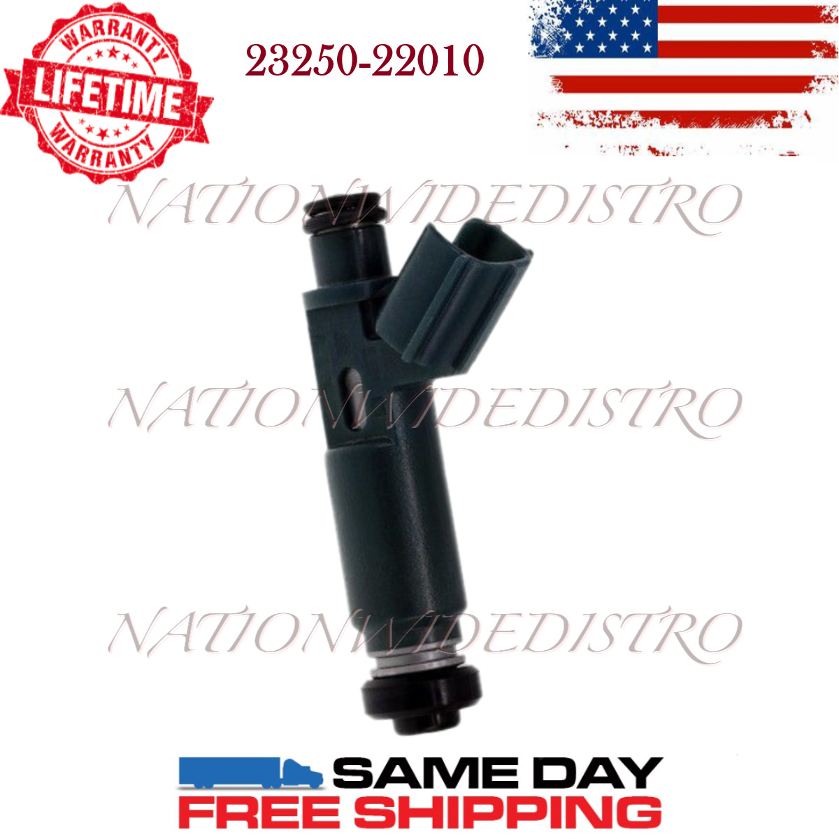 1x OEM Denso FUEL INJECTOR FOR 1998-1999 Chevy Prizm 1.8L I4 23250-22010