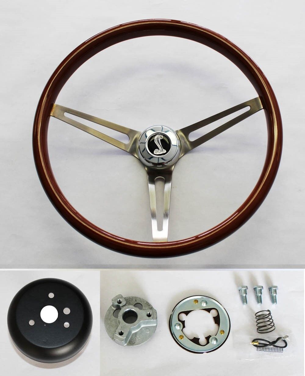 Torino Fairlane Ranchero LTD Wood Steering Wheel 15