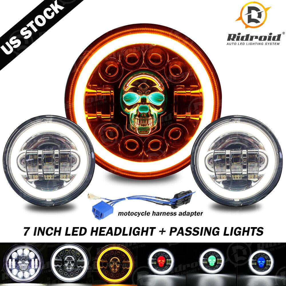 For Harley Heritage Softail Classic RGB 7