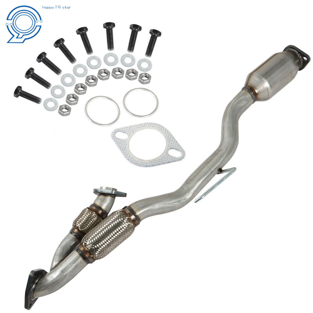 For Nissan Murano 3.5L V6 2009-2014 Rear Catalytic Converter Exhaust Flex Y-Pipe