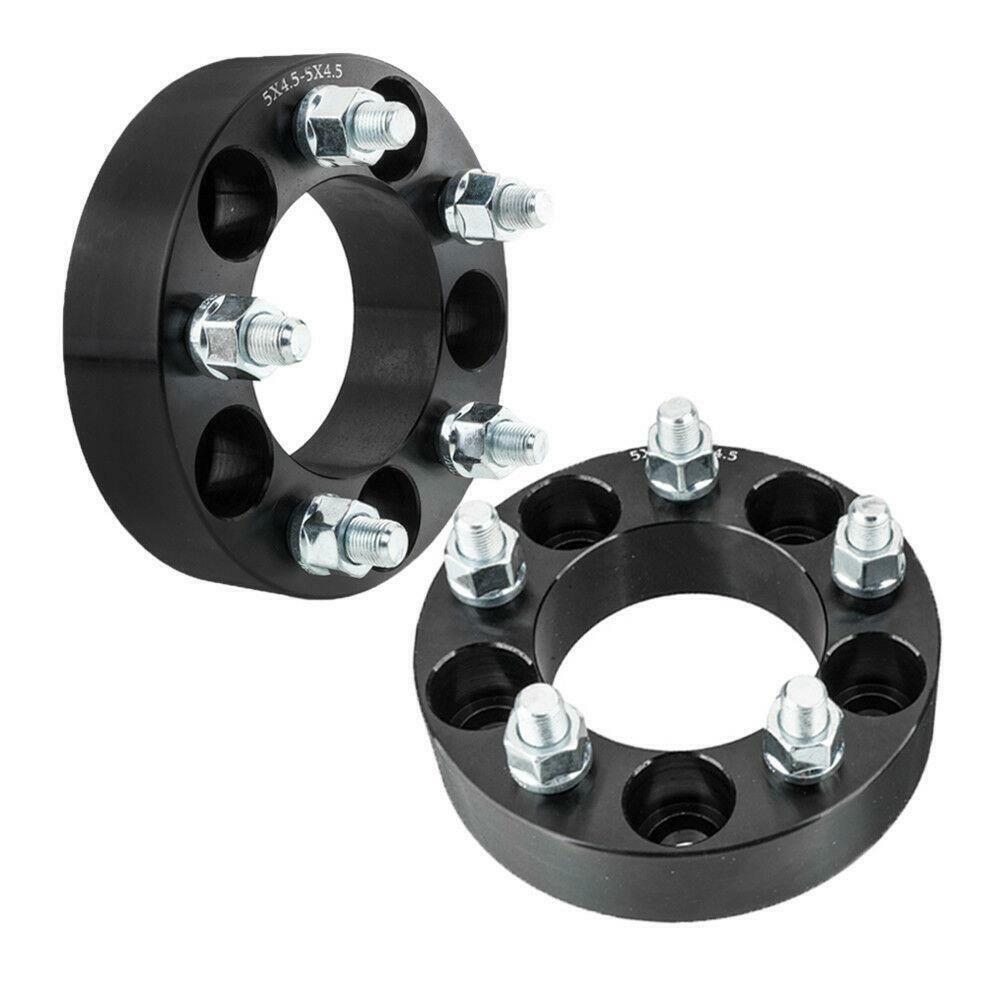 2pc 1.5 inch 5x4.5 to 5x4.5 Wheel Spacers 1/2 x20 82.5MM For Ford Mustang Ranger