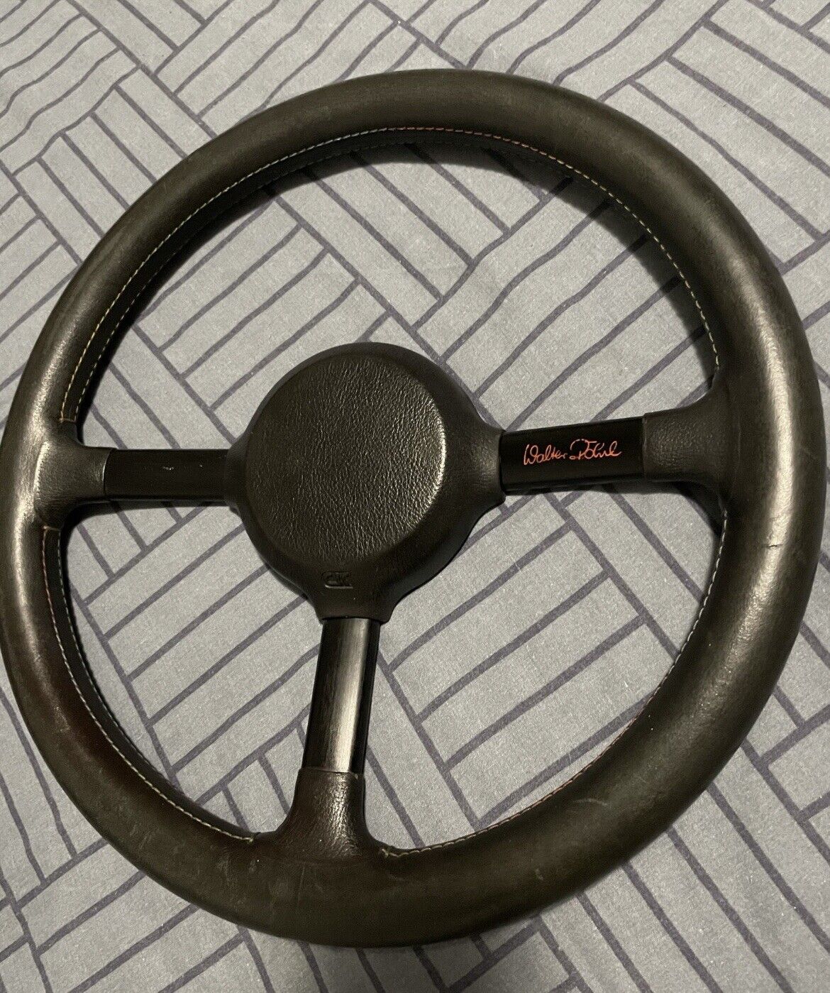 Carl Kittel  Porsche 911 930 Audi Steering Wheel OEM, Walter Rohrl