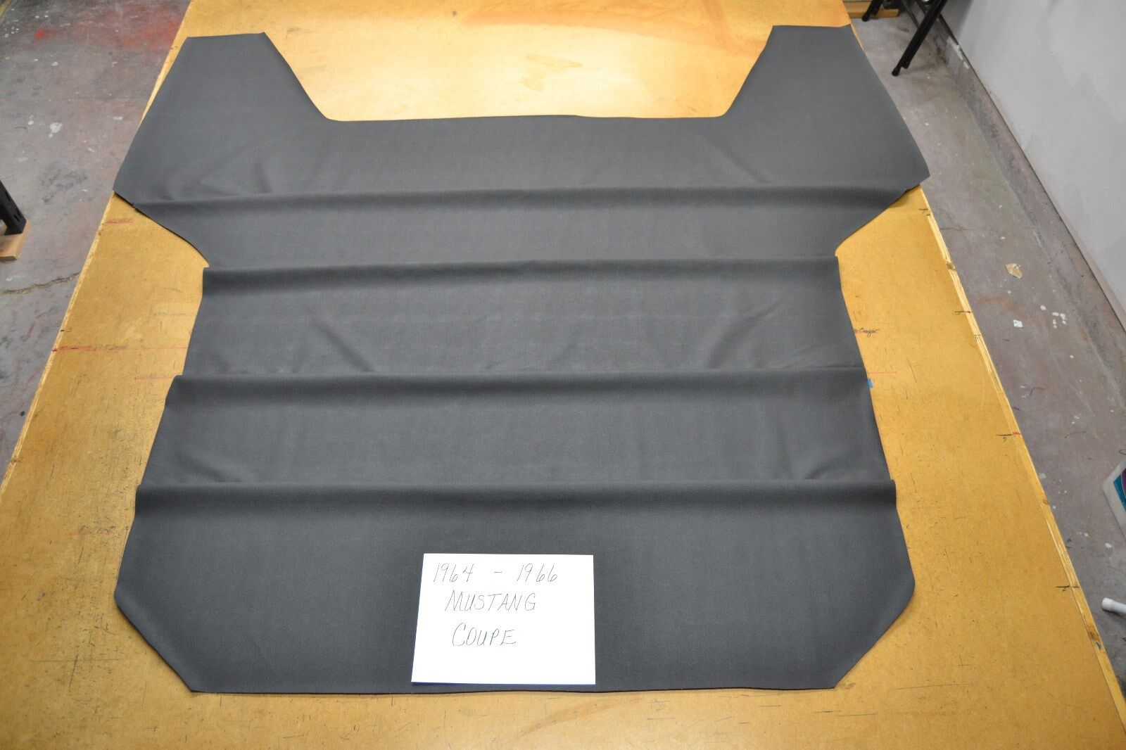 1964 64 1965 65 1966 66 FORD MUSTANG COUPE BLACK HEADLINER USA MADE TOP QUALITY
