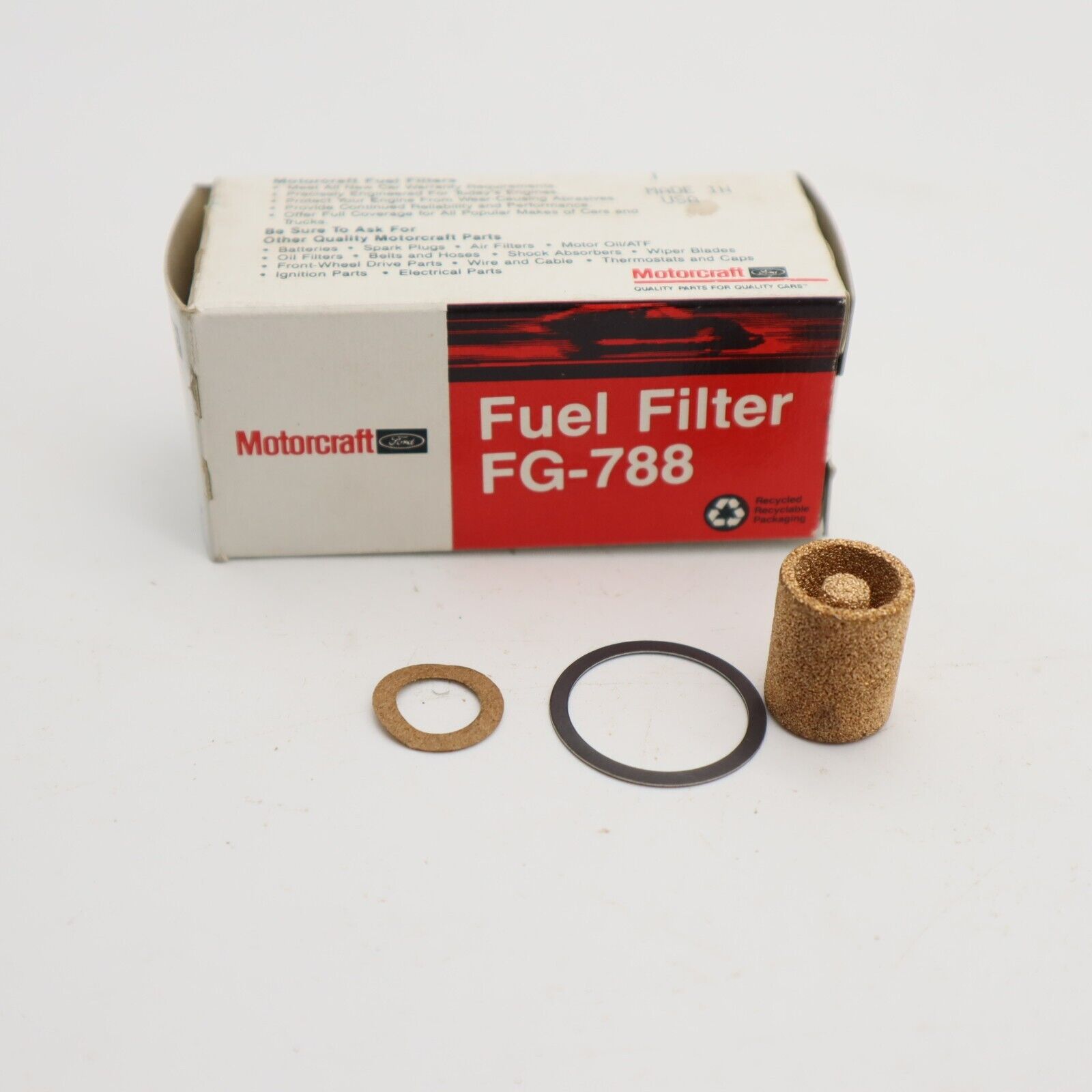 NOS Fuel Filter 5.0L w/ 4V Carb 1983-1985 Mustang Capri D9PZ-9155-A FG-788 F250