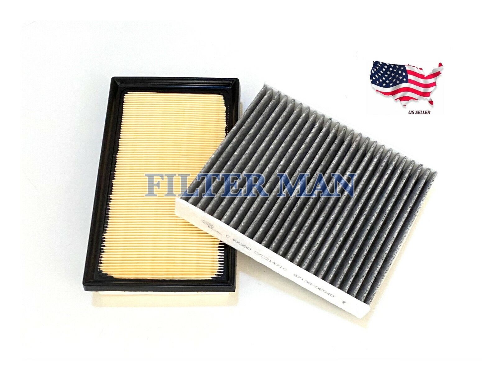 NEW ENGINE & CARBON CABIN AIR FILTER For Toyota Corolla 2020-2022 US SELLER