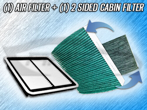 AIR FILTER HQ CABIN FILTER COMBO FOR 2010 SUBARU OUTBACK 