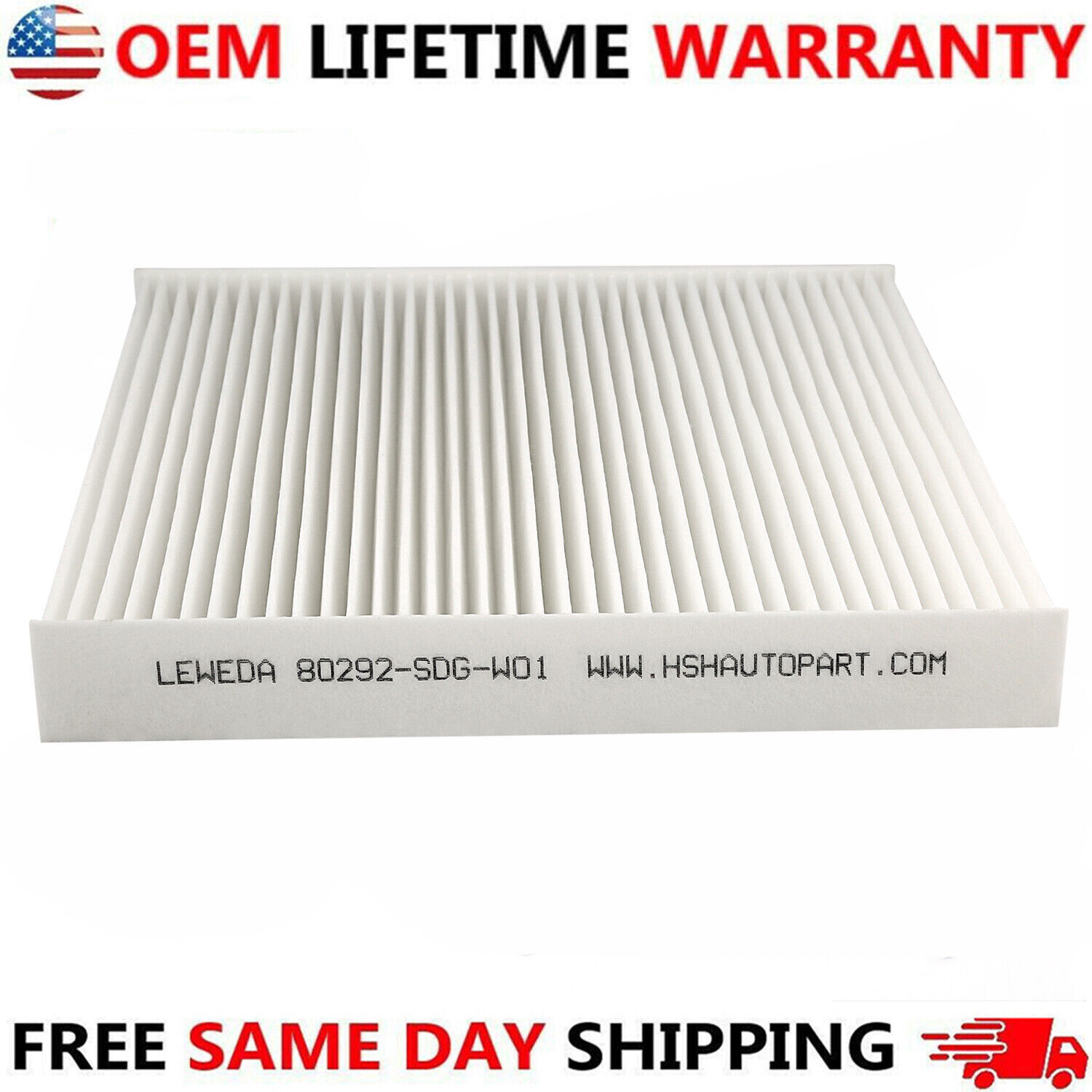For HONDA ACCORD CABIN AIR FILTER Acura Civic CRV Odyssey C35519 FAST SHIPPING*