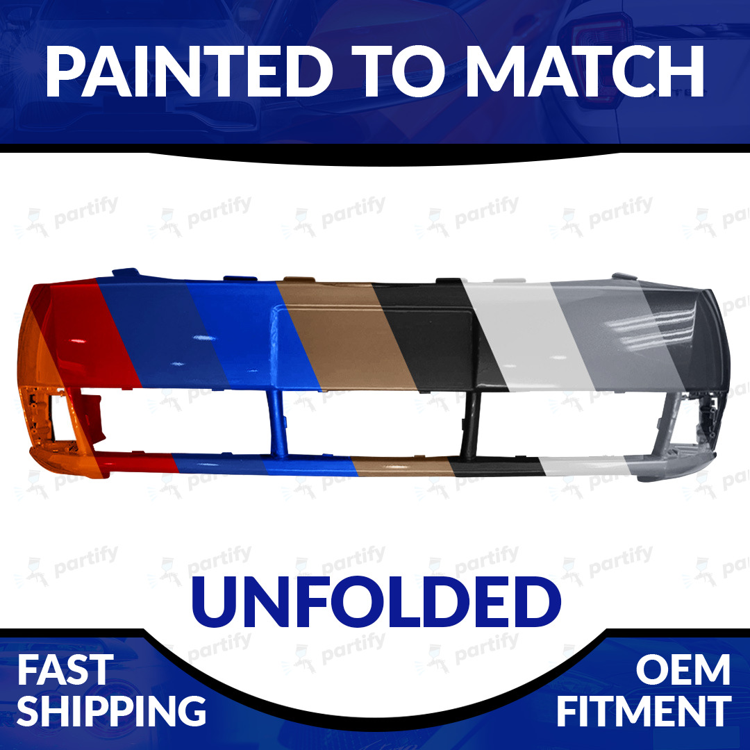 NEW Painted Unfolded Front Bumper For 2008 2009 2010 2011 Ford Focus Sedan/Coupe