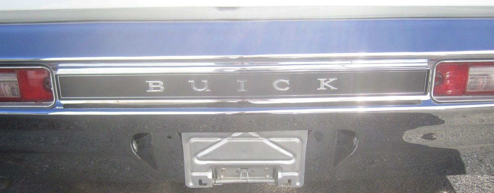 1970 Buick Skylark, GS, GSX Rear Bumper Emblem | Die Cast Chrome