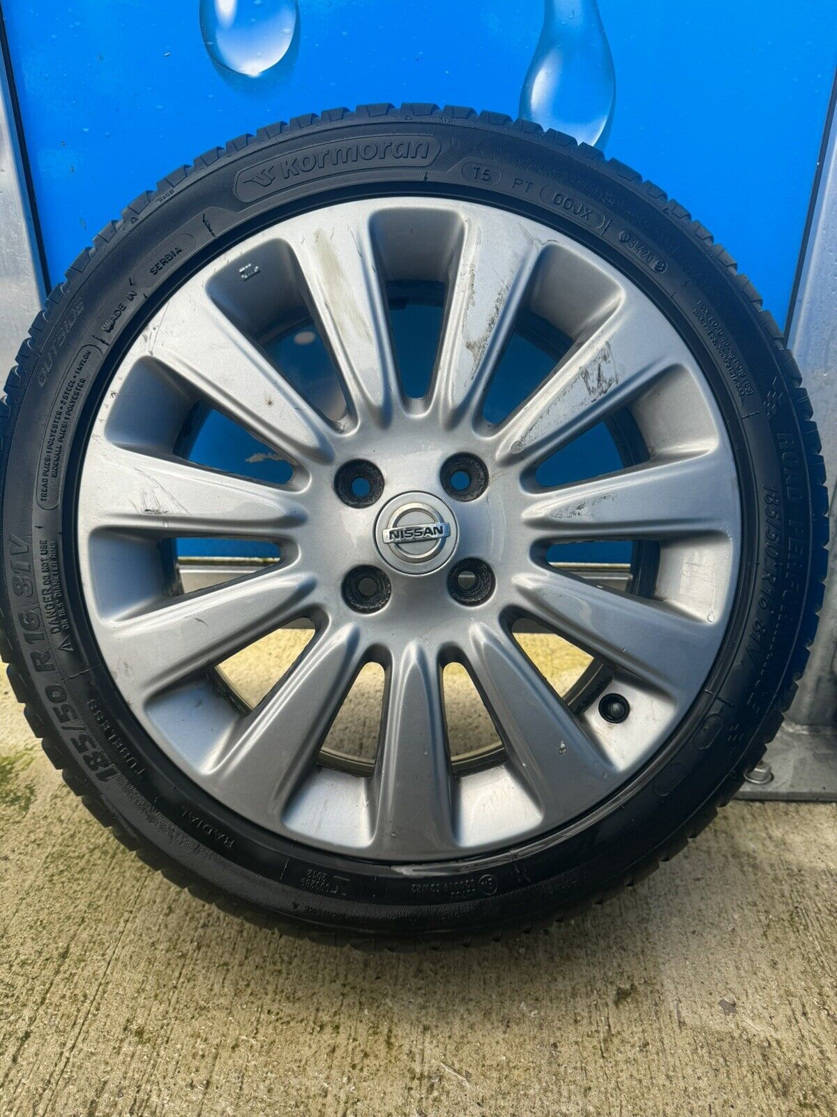 **NISSAN MICRA SPORT AND CONVERTIBLE ALLOY WHEEL **185 50  R16**