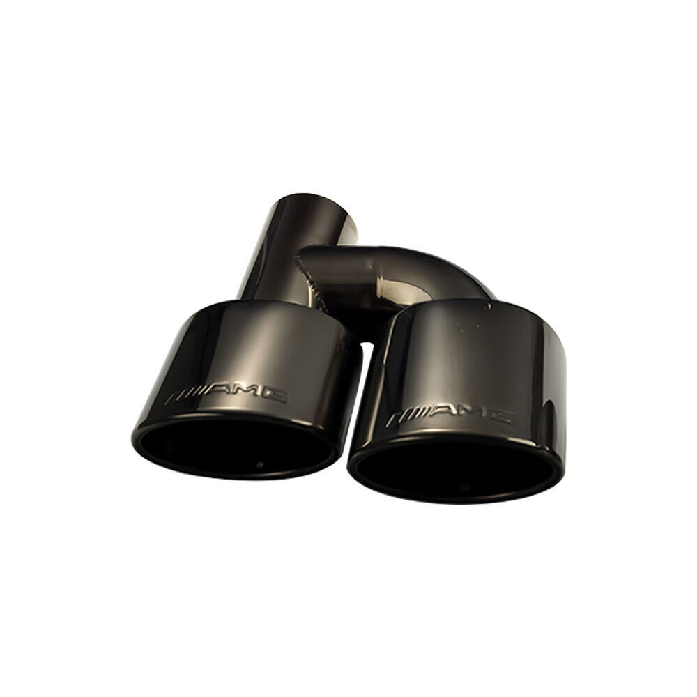 Left right  For Mercedes Benz AMG Exhaust Tips W212 E350 E400 C63 C300 C350 W204