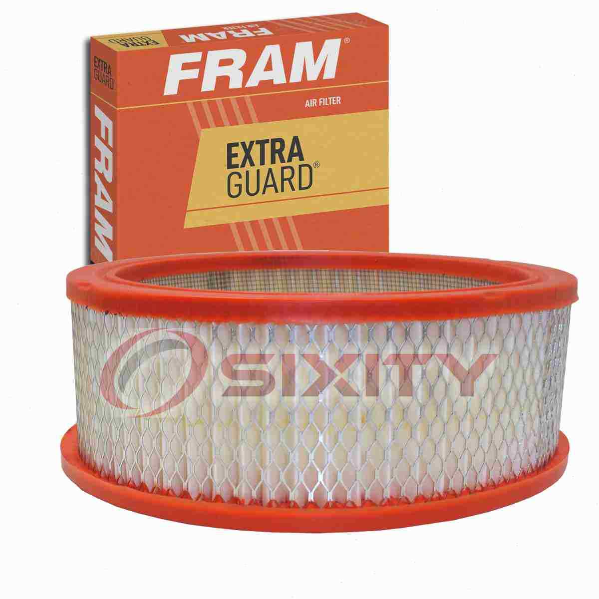 FRAM Extra Guard Air Filter for 1960-1976 Plymouth Valiant Intake Inlet qt
