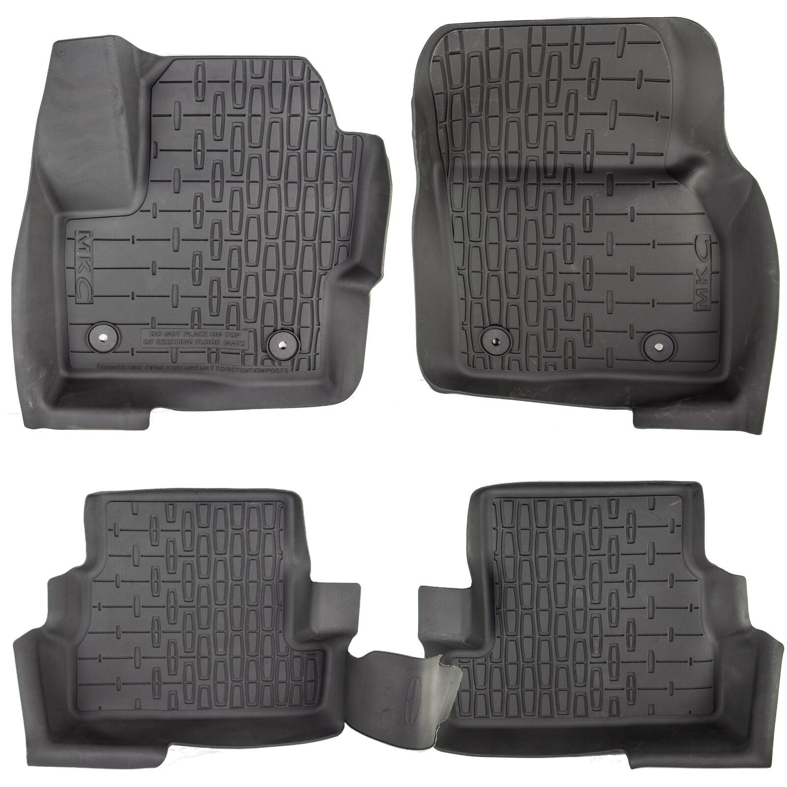 OEM NEW 17-19 Lincoln MKC Contour Floor Liner All-Weather Tray Type Black Vinyl