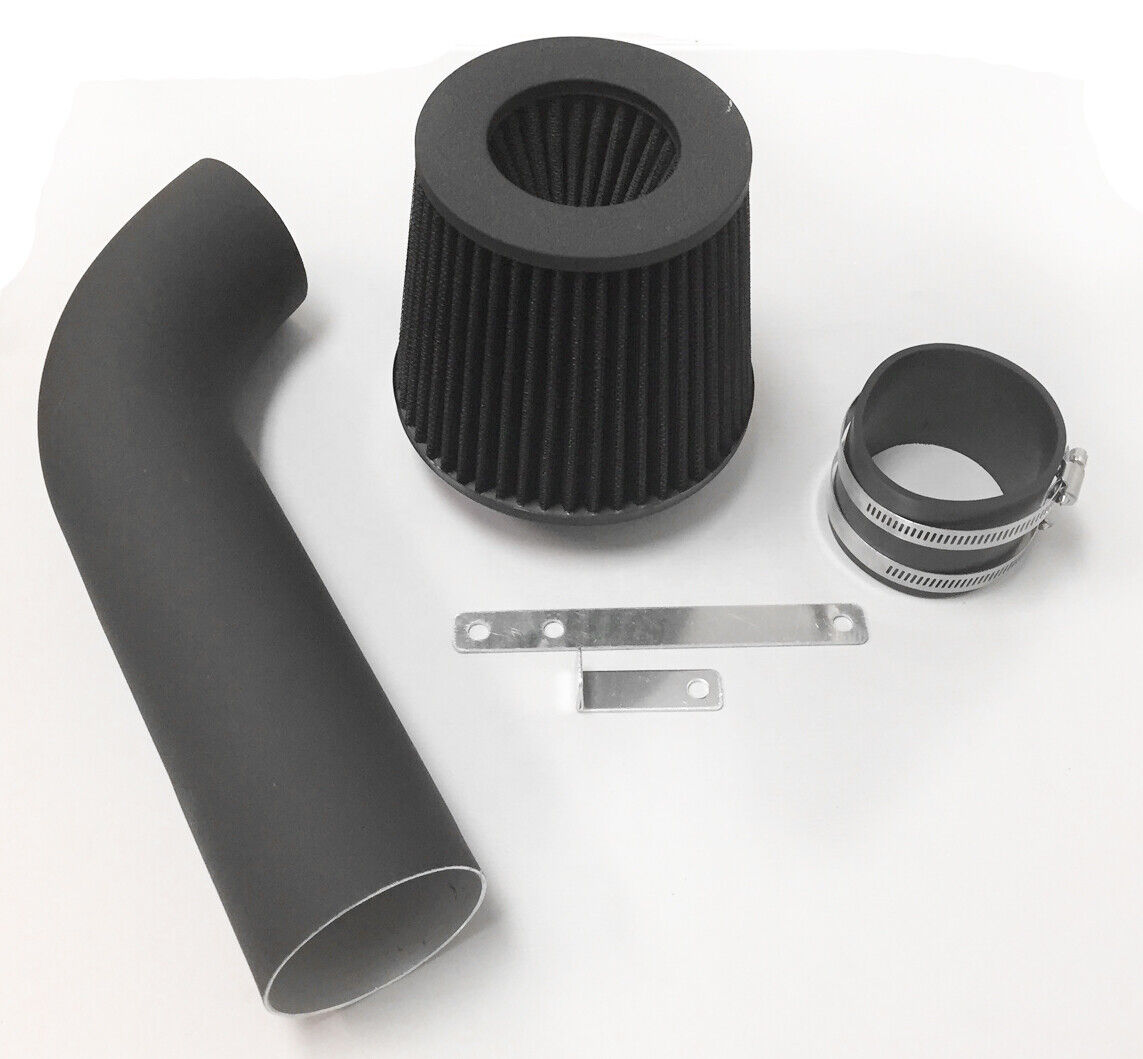 Coated Black For 1989-1994 Chevy Geo Tracker 1.6L L4 Air Intake Kit + Filter
