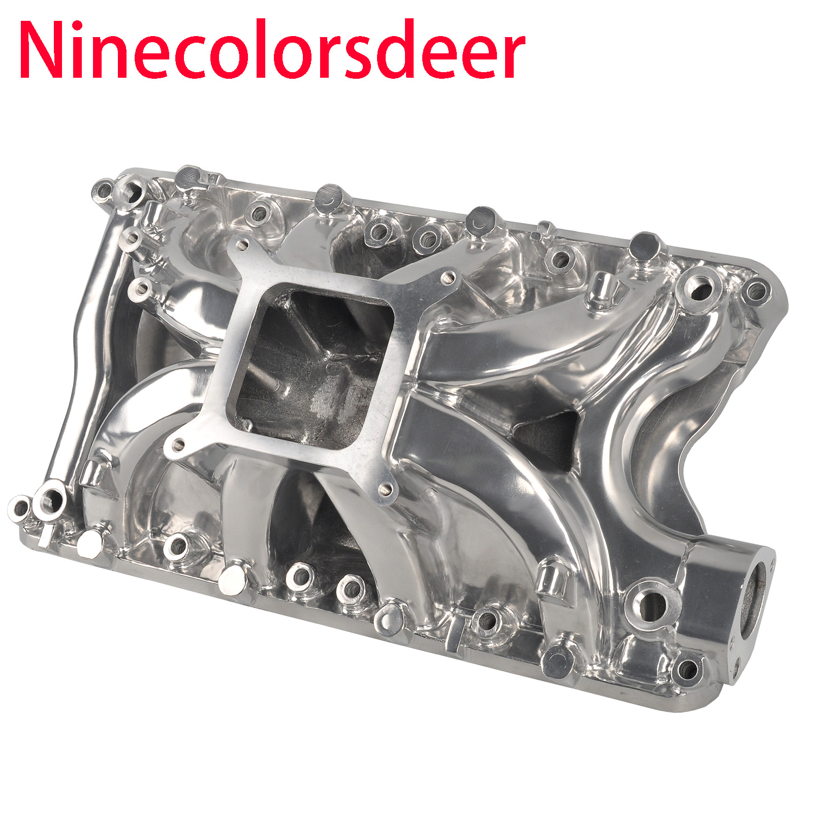 Aluminum Intake Manifold SBF for Small Block For Ford 351W Windsor V8 Air Gap